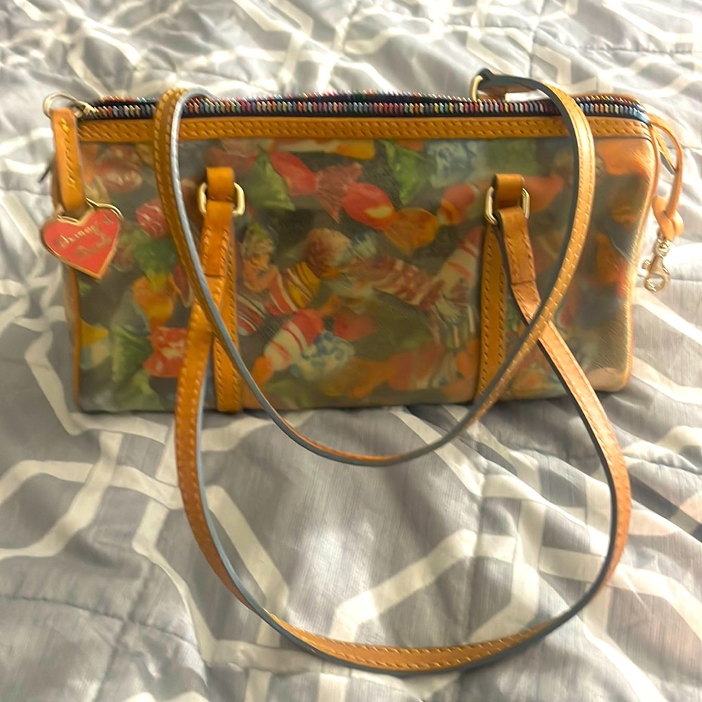 Candy print- vintage Dooney & Bourke